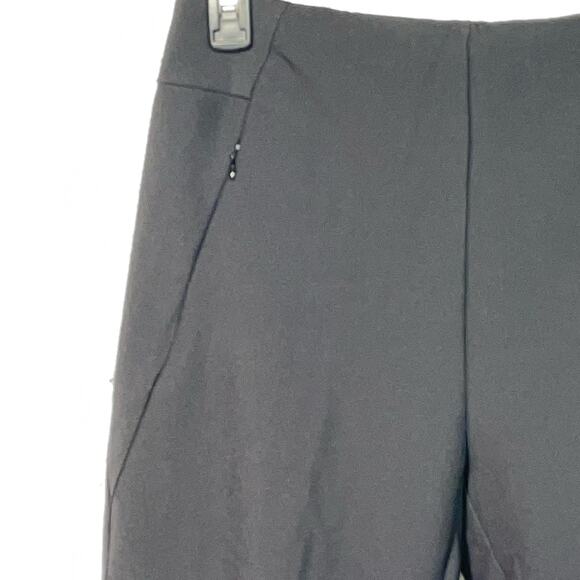 Tail White Label Women's Golf Fitted Clean Front Pieced Shorts black 4 - Picture 3 of 8